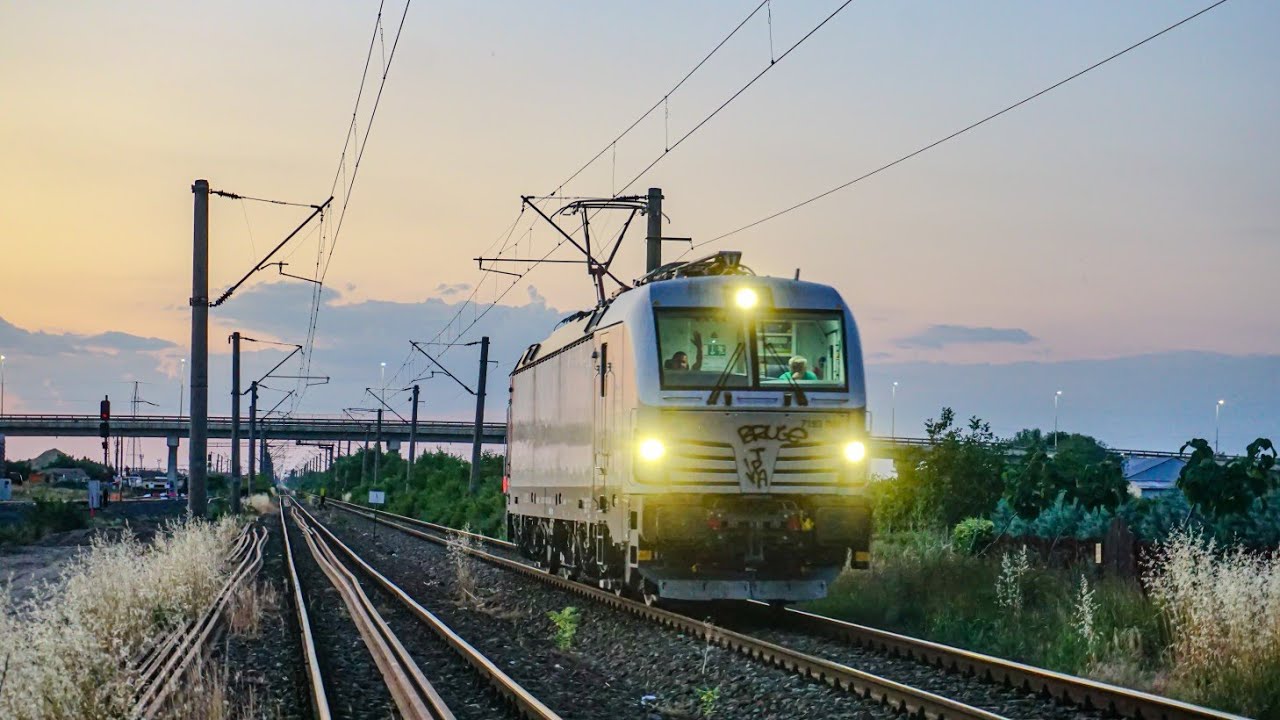 Locomotiva electrică / Electric locomotive Siemens Vectron BR 7193 006 &icirc;nchiriat la / rented to PSŽ
