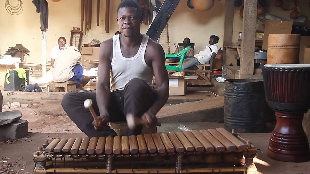 Balafon sans corde apparente - Makan Dembélé - BaraGnouma