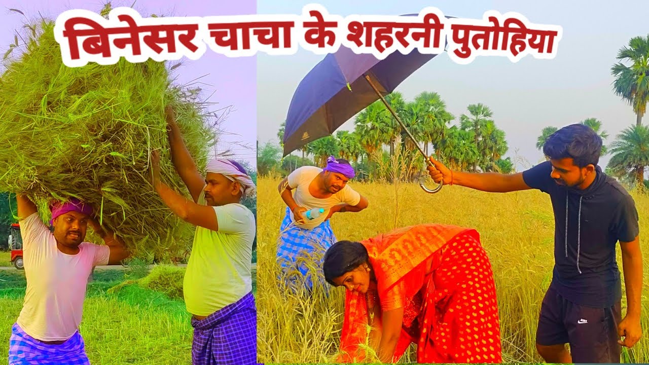 बिनेसर चाचा के शहरी पुतोह|| Binesar chacha ki sahari putoh
