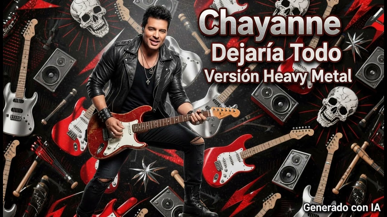 Chayanne - Dejaría Todo (1990s Heavy Metal IA Cover)