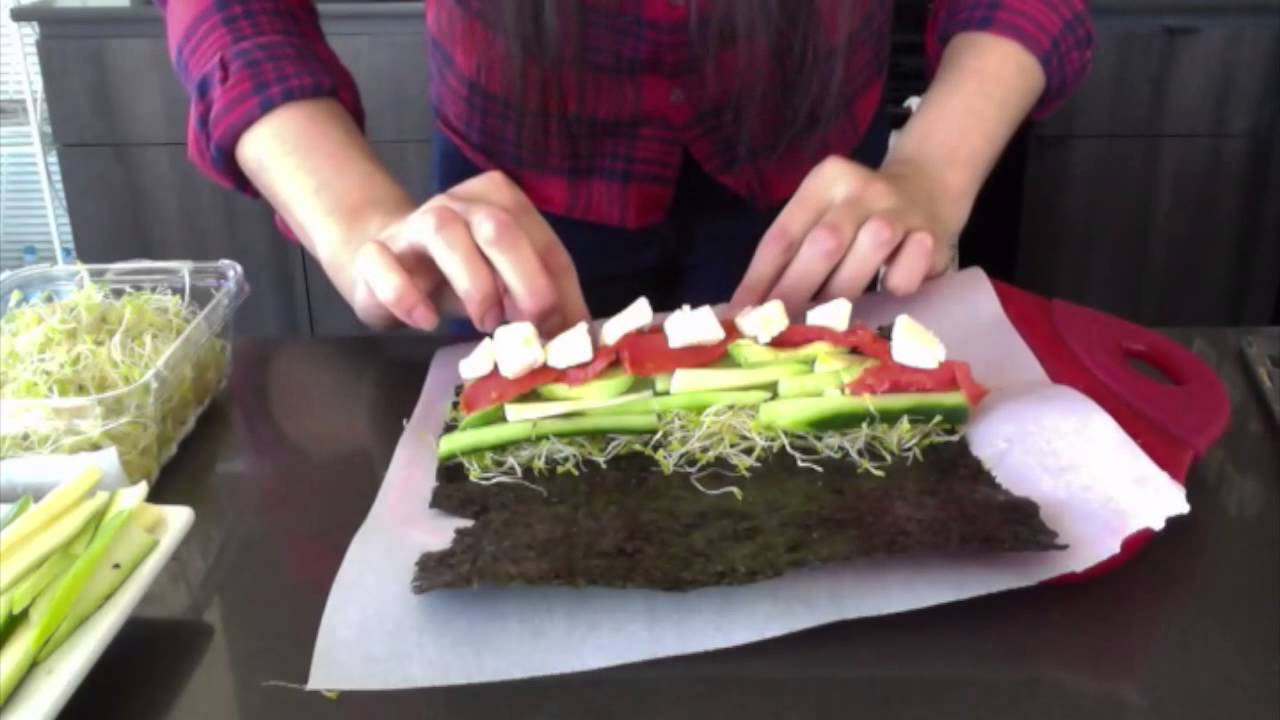 Riceless sushi in 10 minutes