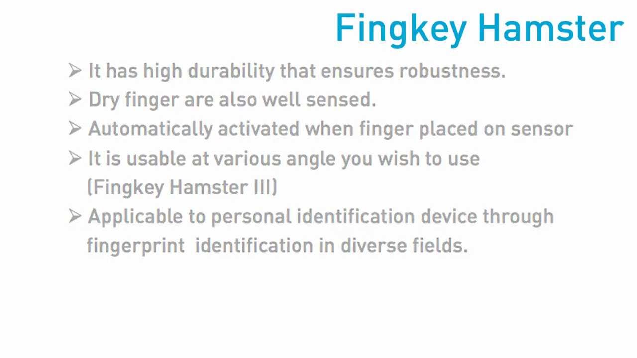 Fingerprint Scanner & Fingerprint Reader from BioEnable