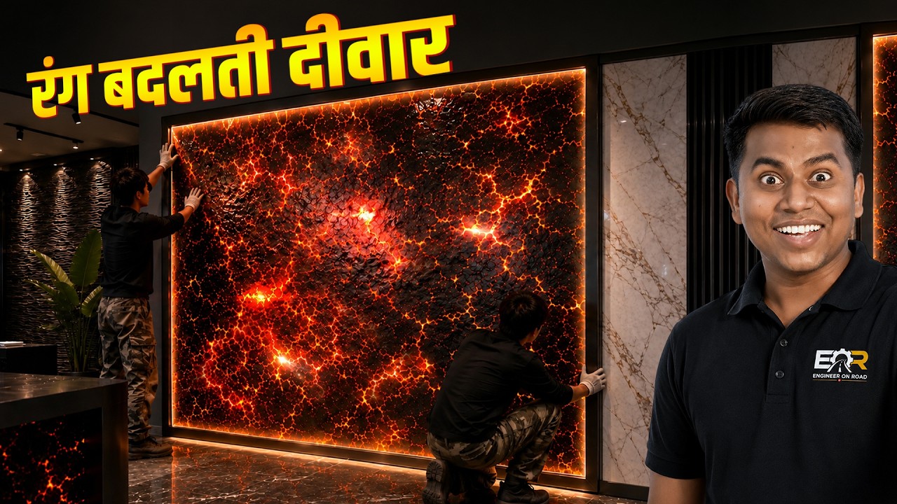 रंग बदलनेवाली दिवार और छत बनाओ | Deconyx translucent shine panels | Alabaster sheet manufacturer |