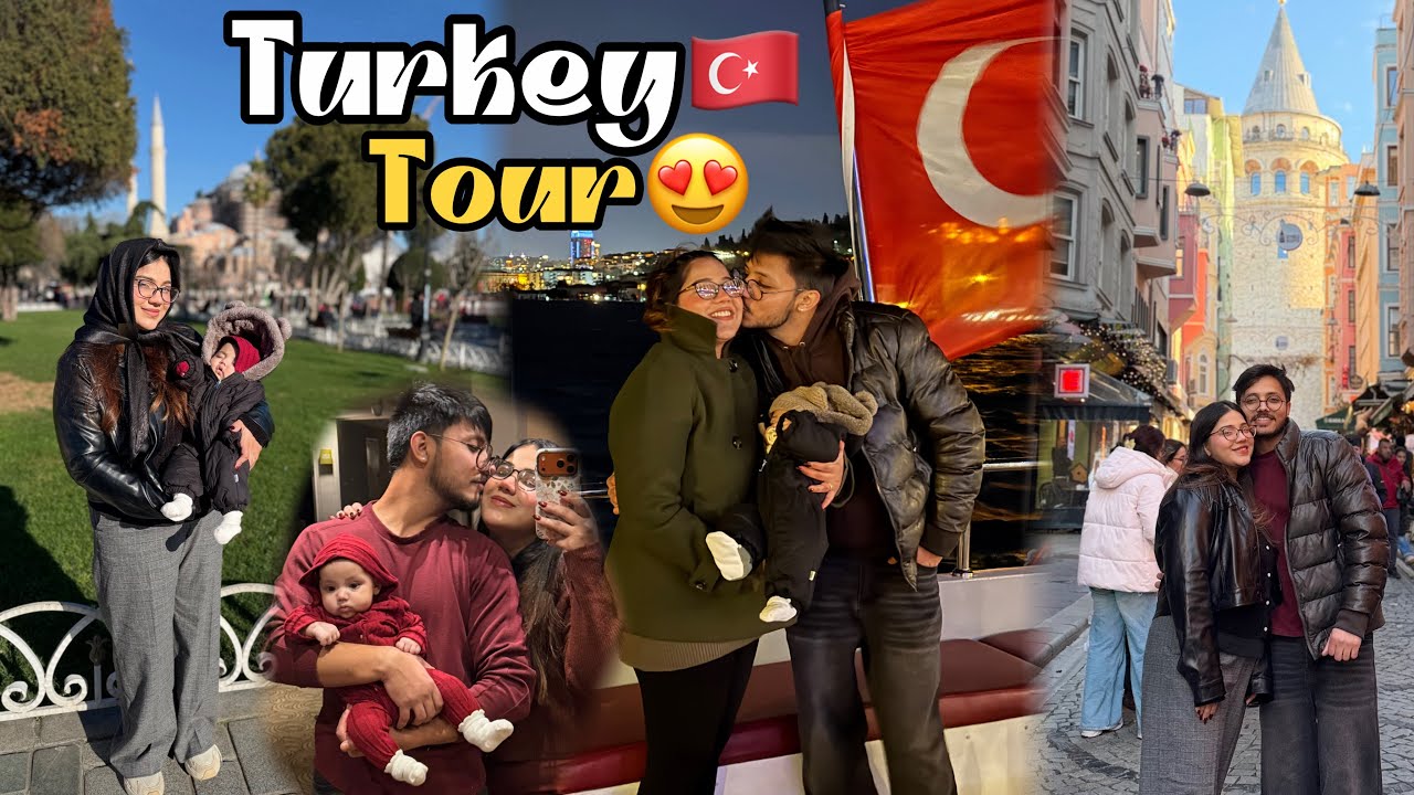 We explored ISTANBUL 🇹🇷 Special CRUISE DINNER 🛳️🍗 | Blue mosque | Hagia Sophia | Galata tower |