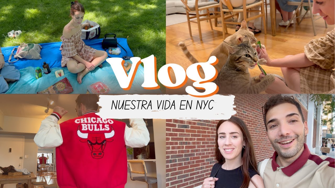 NUESTRA VIDA EN NUEVA YORK: día de verano en Central Park + Haul de muestras | Los Chous | NYC 🇺🇸