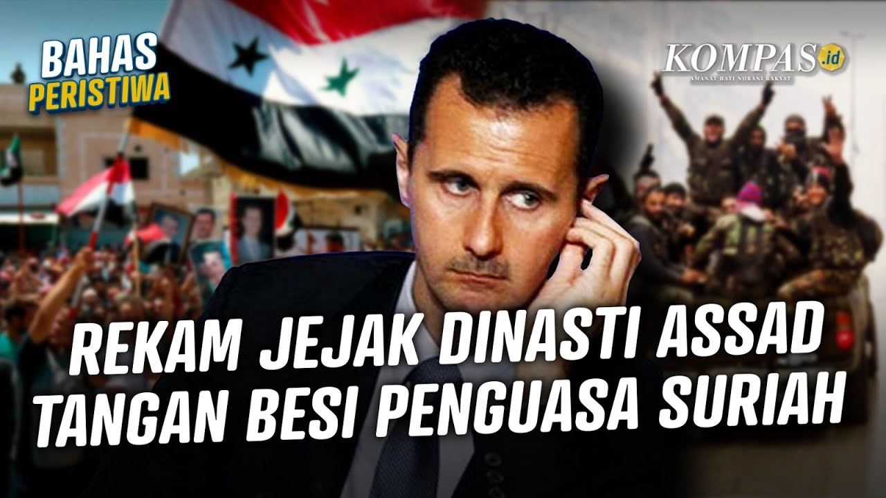 Dinasti Assad di Suriah Tumbang Setelah Lebih 53 Tahun Berkuasa