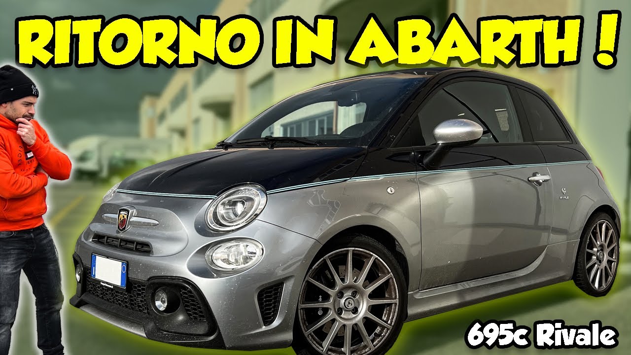 PROVO UN ABARTH SPECIALE!  695 CABRIO RIVALE - LA RAFFINATEZZA SPORTIVA - TEST DRIVE - ABARTH 695
