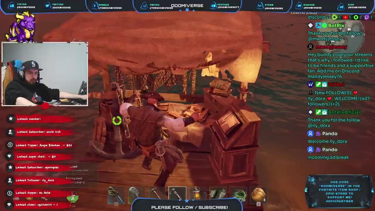 TRYING WINDROSE! DOOMIVERSE: UNFILTERED AND UNBOTHERED | ELITE GAMING & CHATTING!