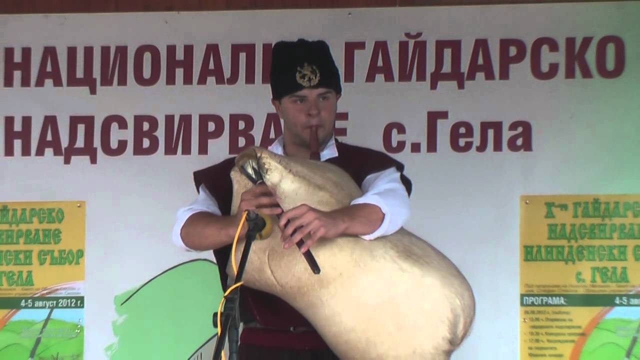 Rhodope Bagpipe competition, Gela 2012 - Angel Uzunov