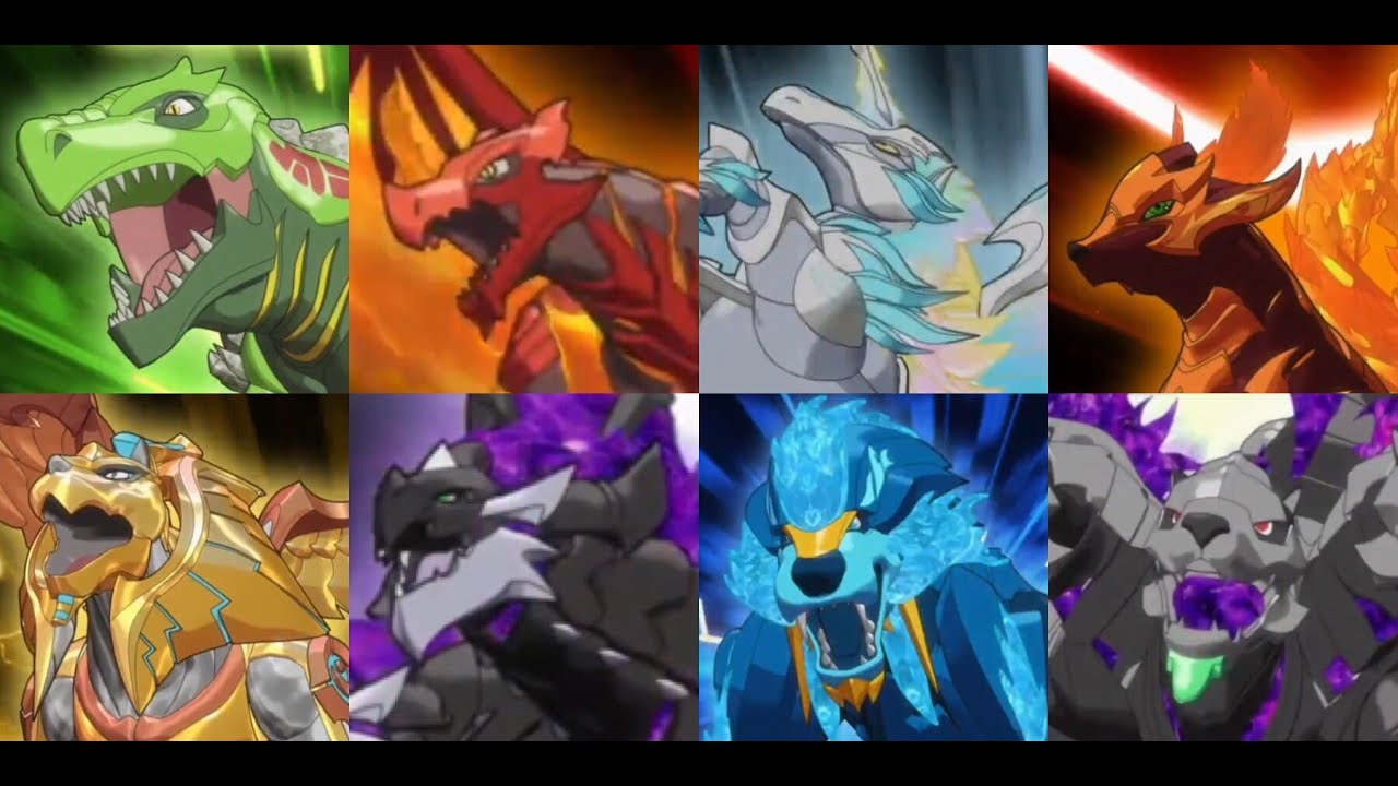 All Heroic Brawlers, Extra Helpers and Bakugan with Ultimate Forms