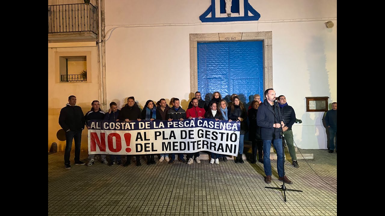 241209_El SECTOR PESQUER de les Cases d'Alcanar es manifesta contra les restriccions europees.