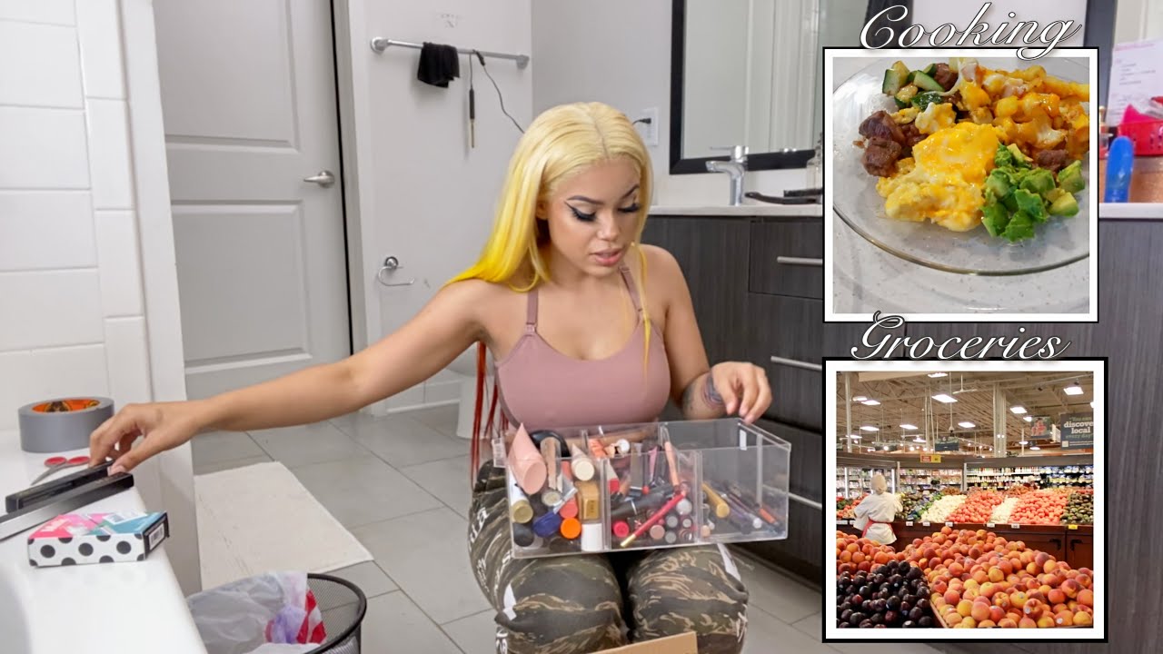 VLOG: makeup sorting, cooking, errands + more! ♡ Vanessa Lynn