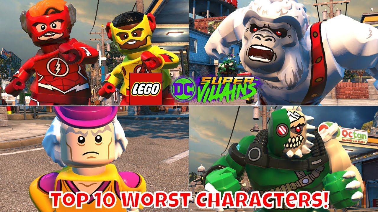 Top 10 Worst Characters in LEGO DC Super Villains
