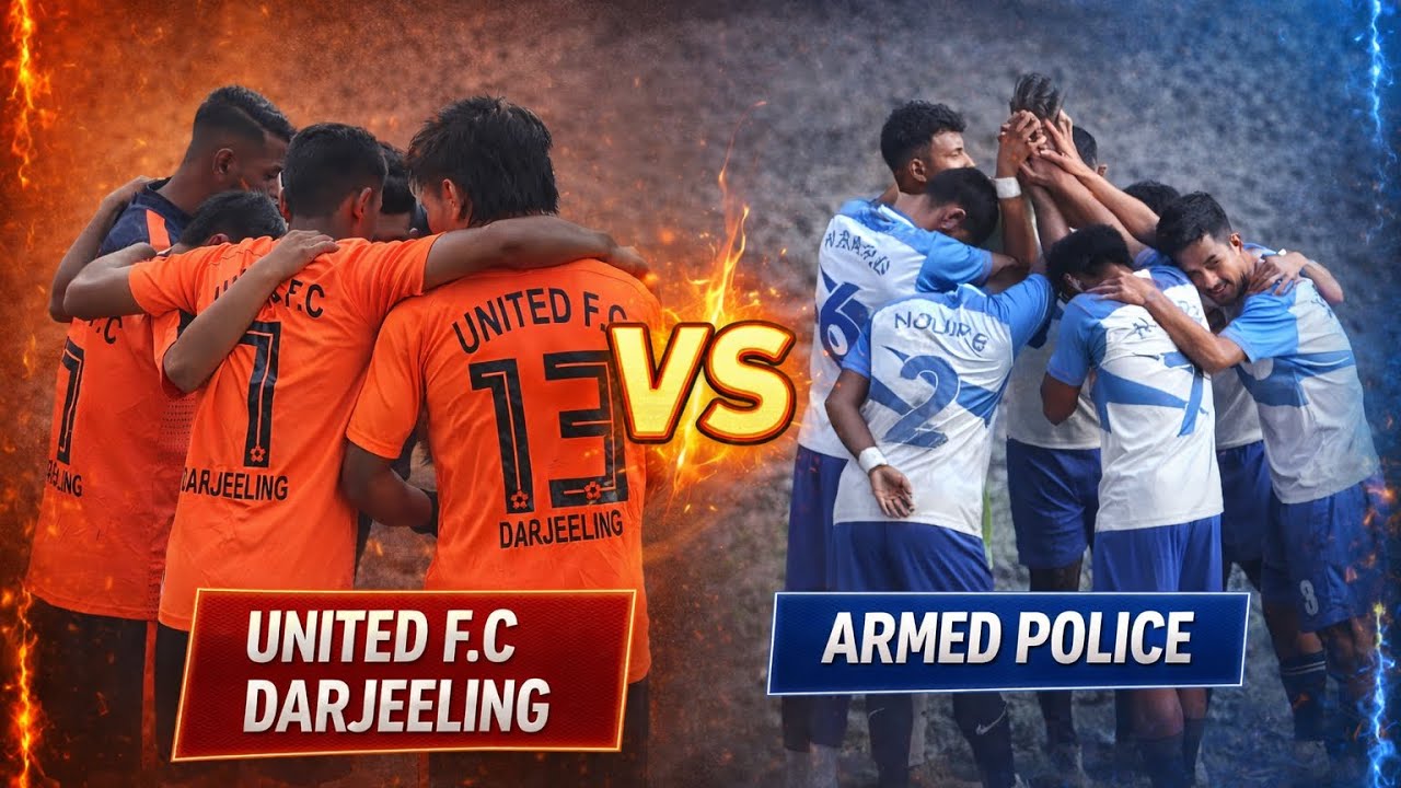 ARMED POLICE VS UNITED FC DARJEELING(QUARTER FINAL)