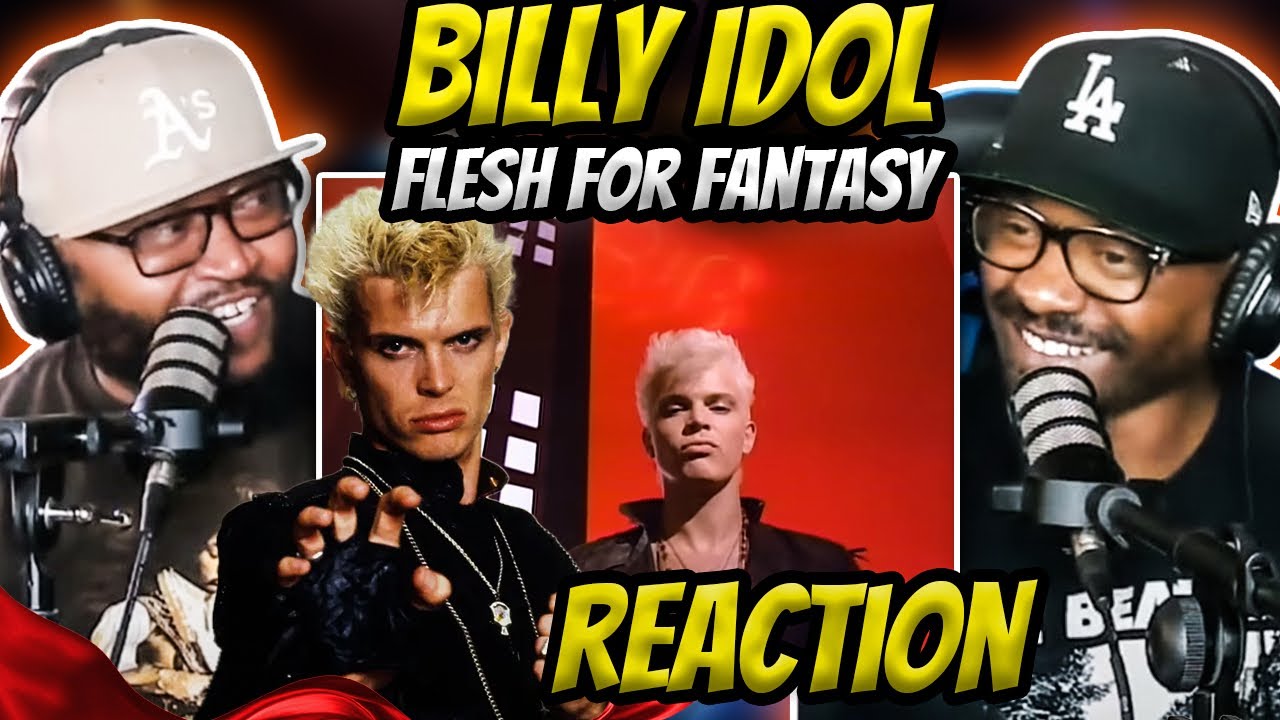 Billy Idol - Flesh For Fantasy (REACTION) #billyidol #reaction #music #trending