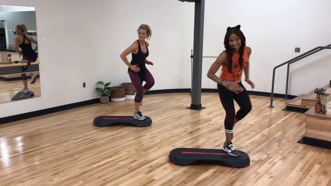 45 Minute Intermediate 🔥 Step Workout & Dancey Step Segment of Boys by Lizzo