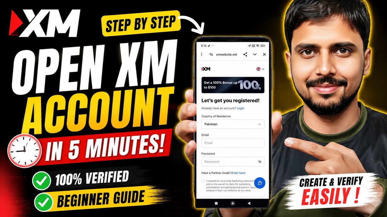 XM Account Registration Step by Step 2026 | How to Open & Verify XM Trading Account (Beginner Guide)