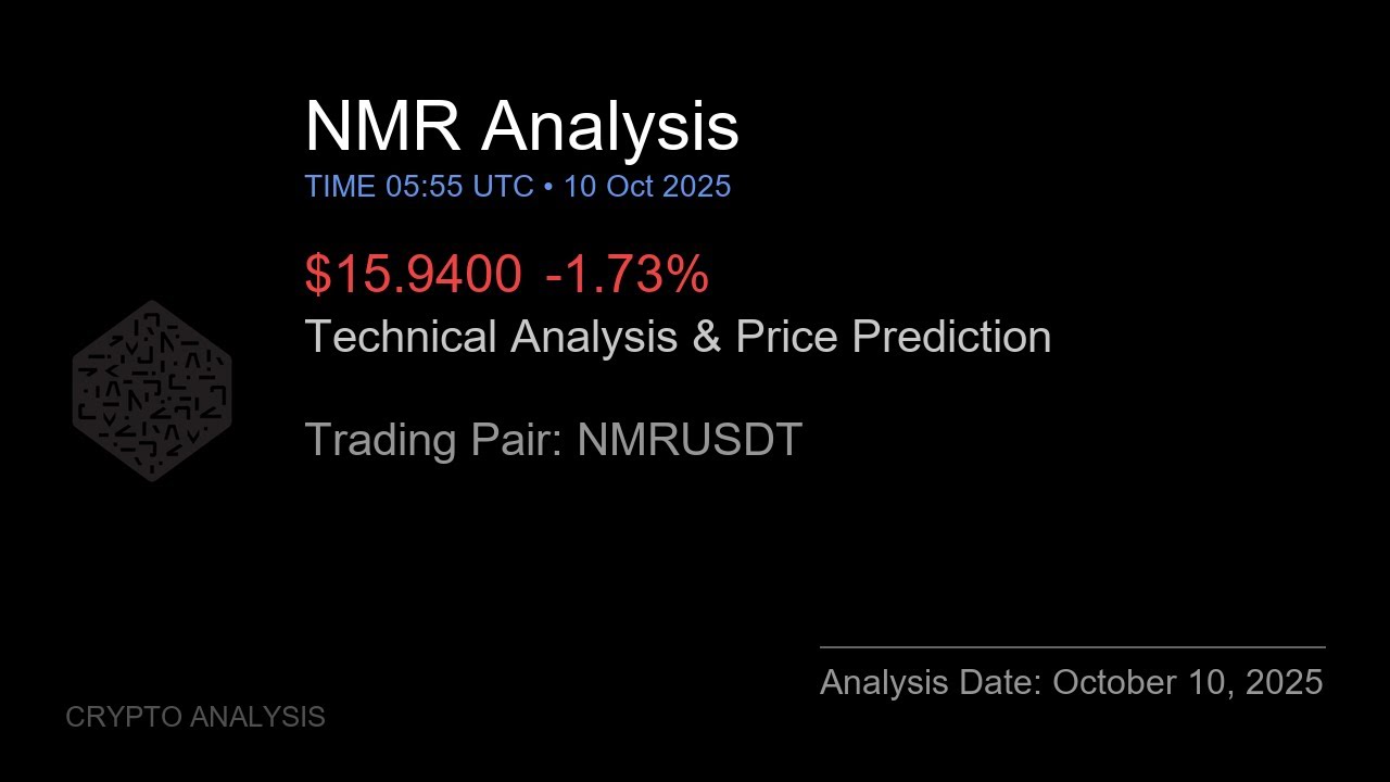 NMR (NMRUSDT) Technical Analysis - Price Prediction & Buy or Sell October 10, 2025