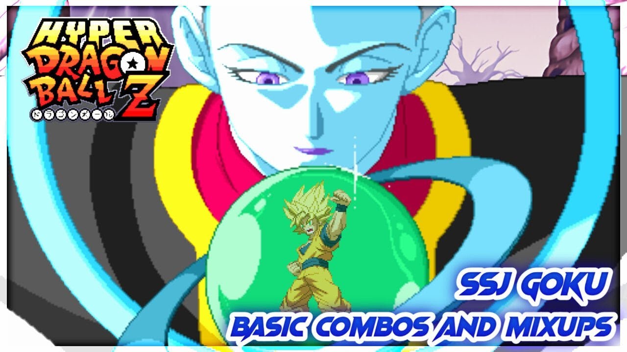 Hyper DBZ Indigo Build Goku SSJ Combos and Mixes