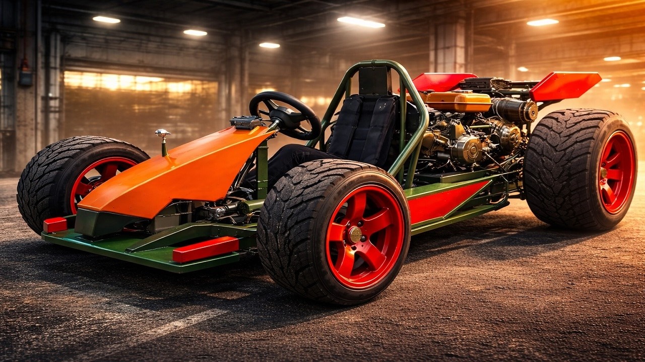 👉 I Built an INSANE Homemade Go Kart From Scratch!