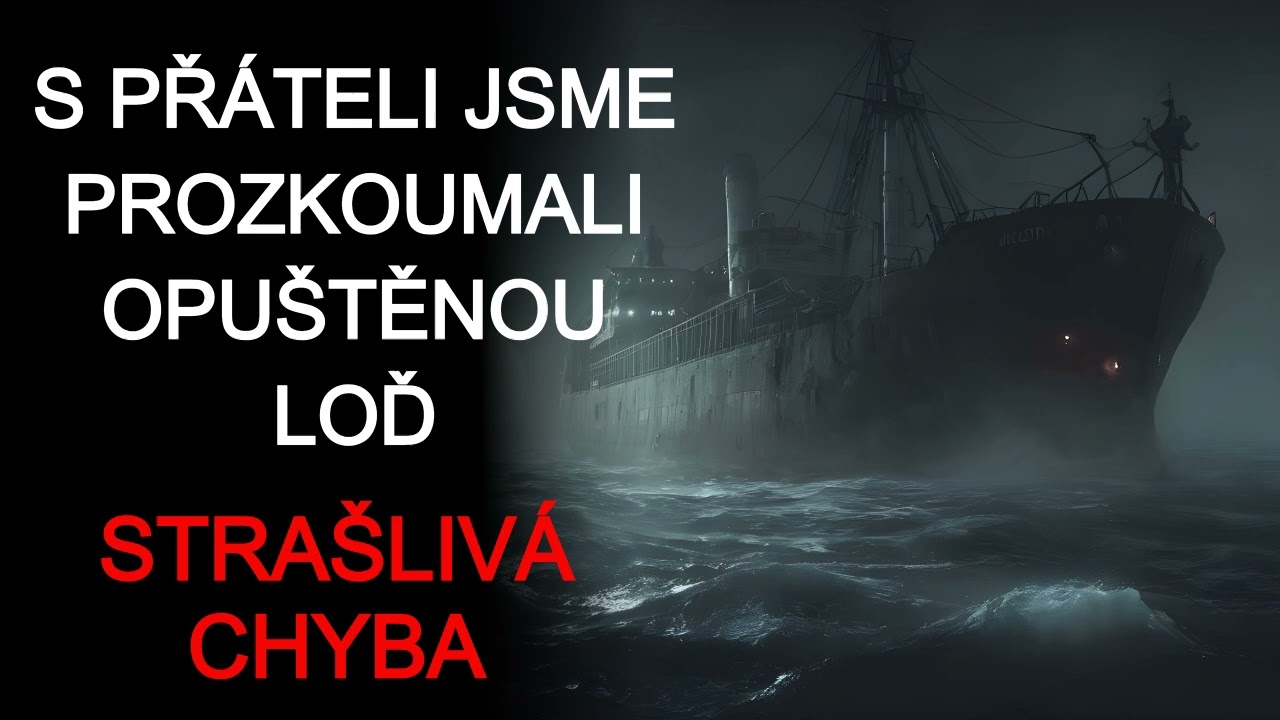 S přáteli jsme prozkoumali opuštěnou loď. STRAŠLIVÁ CHYBA - CREEPYPASTA