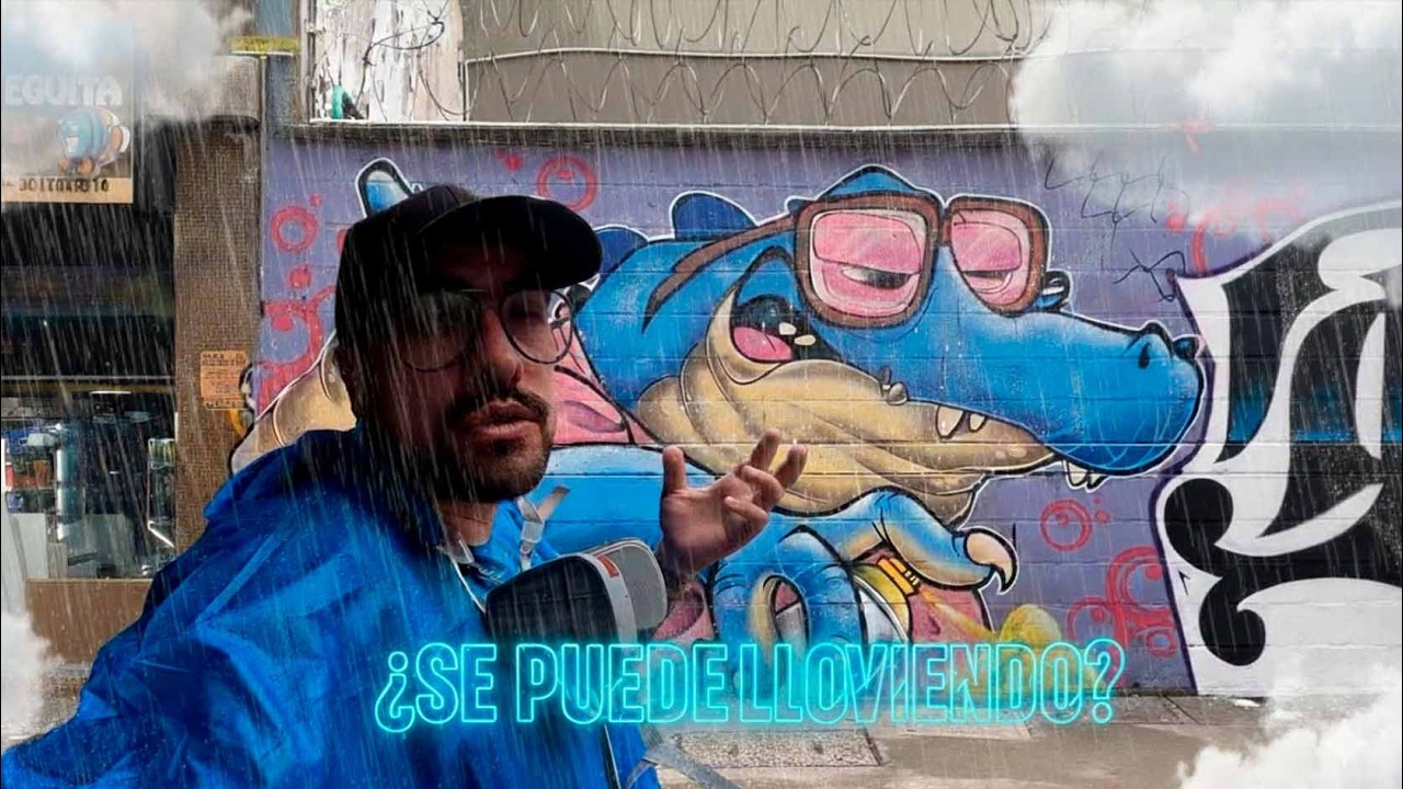 ¿Se puede Pintar Graffiti bajo la lluvia? Personaje Nueva Escuela, quedrará bien?