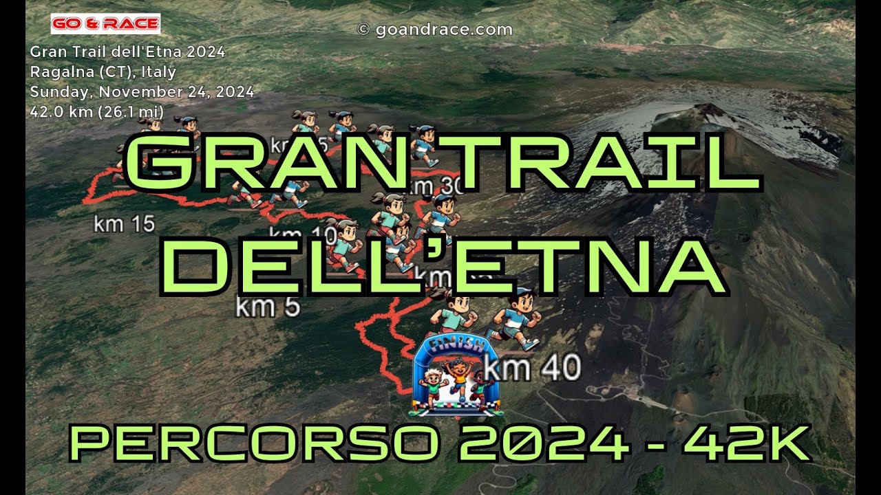 Gran Trail dell'Etna 2024: vola sul percorso di 42 km!