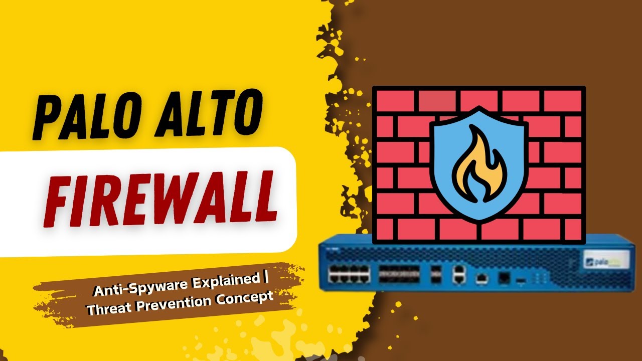 Palo Alto Firewall Anti-Spyware Explained | Threat Prevention Concept