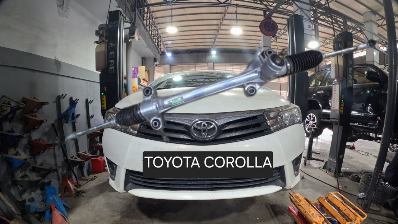 Remplacement de la cr&eacute;maill&egrave;re de direction &hellip; Toyota Corolla 2014-2019 (sp&eacute;cifications de couple)