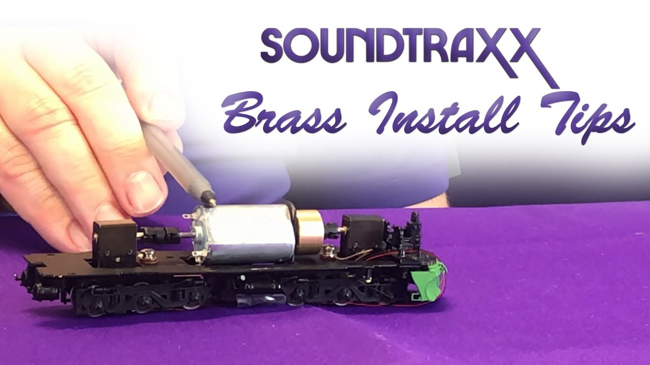 Brass Install Tips from SoundTraxx