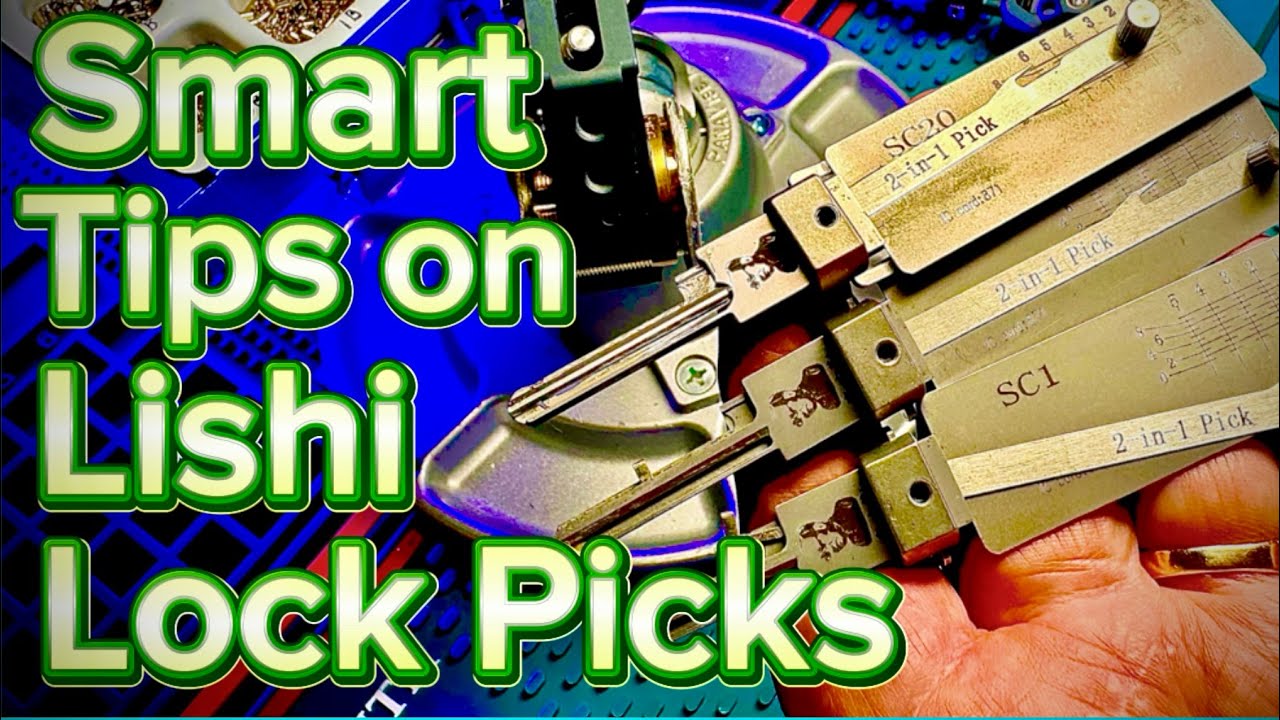 Smart Tips and Tricks on Lishi 2-in-1 Lock Picks #lockpicking