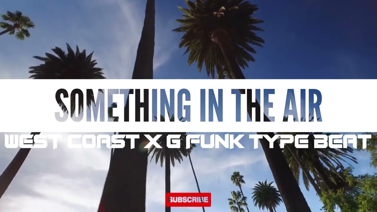 West Coast x G Funk Type Beat - Something In The Air