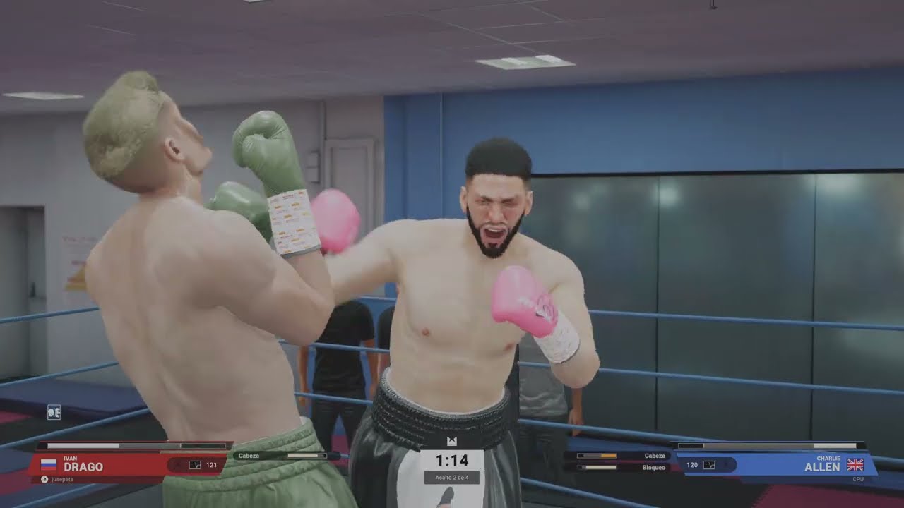 Esta vez no sale bien Ivan drago modo carrera Undisputed PS5