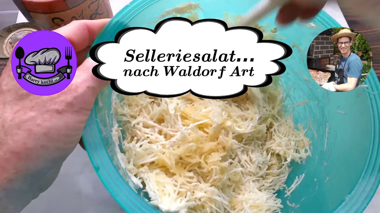 Selleriesalat (fast... Waldorfsalat)