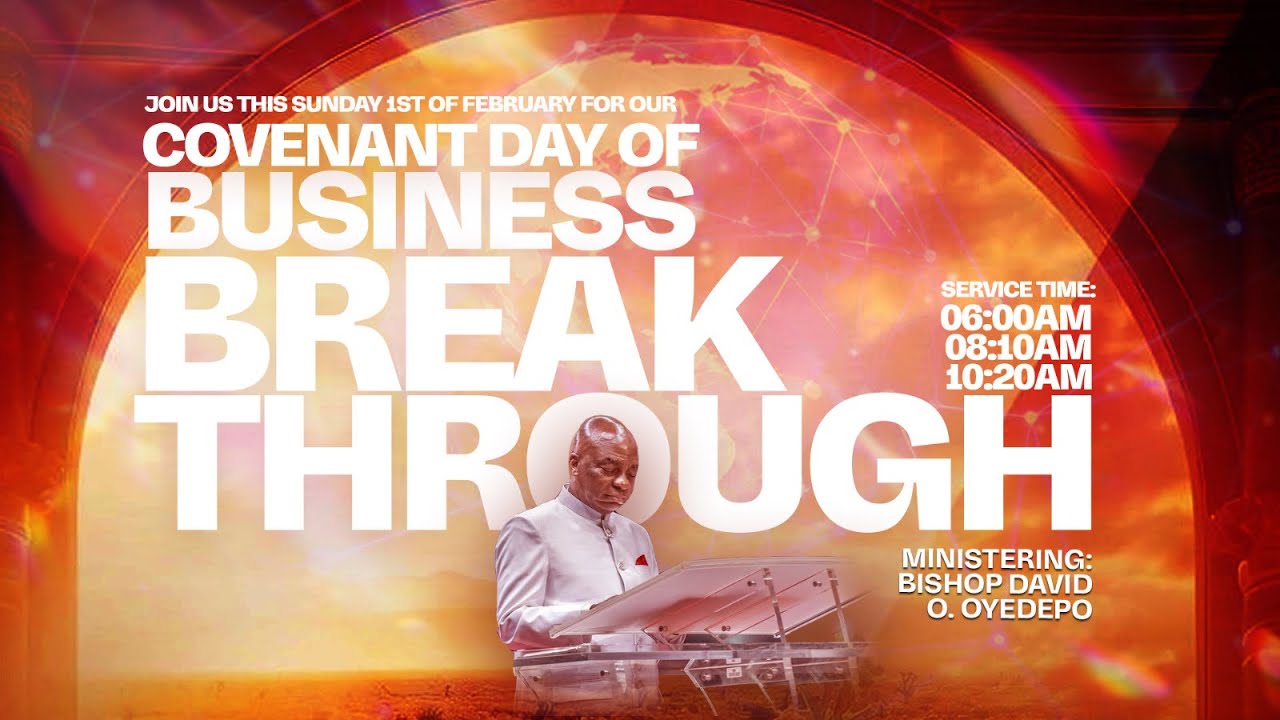 COVENANT DAY OF BUSINESS BREAKTHROUGH SERVICE | 1, FEBRUARY 2026 | FAITH TABERNACLE OTA