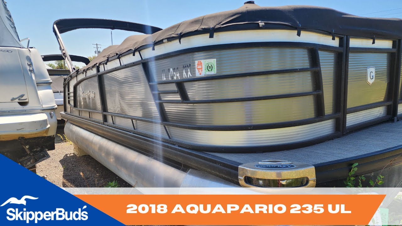 2018 AquaPario 235 UL Boat Tour SkipperBud's