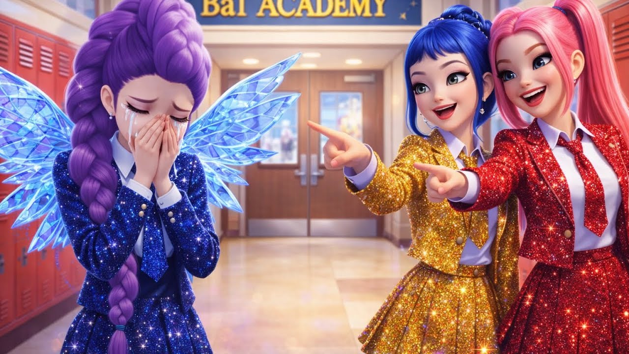 😱💔Poor Rumi was bullied at school... But a billionaire fell in love with her! 💎I K-pop Demon Hunters
