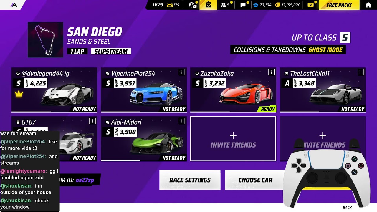 FIRST STREAM | PLAYING ASPHALT WITH VIEWERS