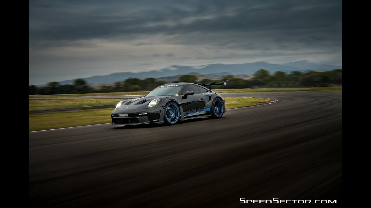 Athens Megara Circuit Production Car Lap Record 1.00.86 Porsche 992 GT3RS