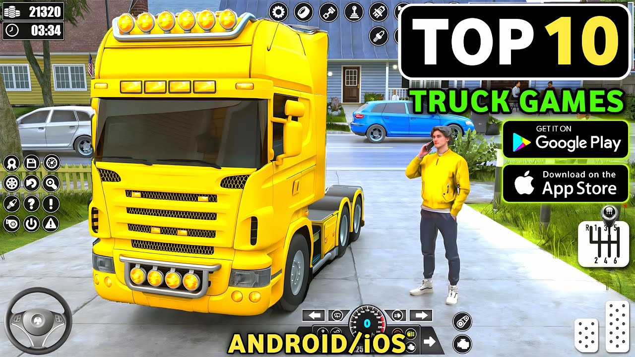 ТОП-10 лучших игр-симуляторов грузовиков для Android и iOS в 2026 году 