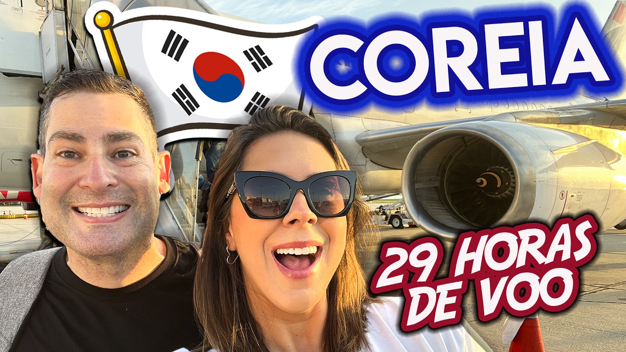 Nosso Voo Até a Coreia