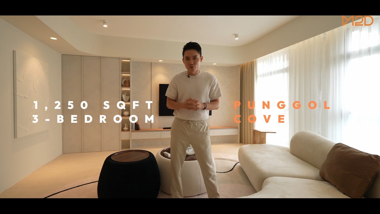 [Walk and Talk Season 2] 1216 SQFT 5 ROOM HDB BTO HOME TOUR IN PUNGGOL COVE, SINGAPORE | M2D