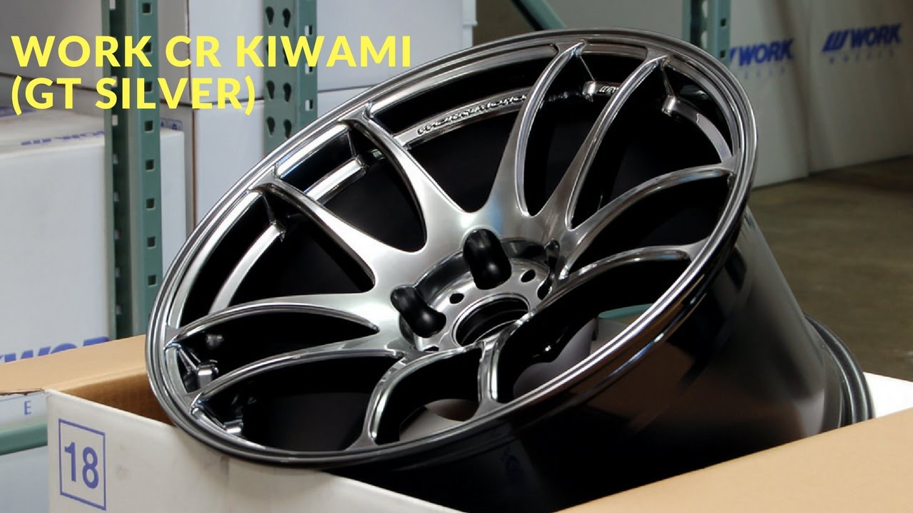 Unboxing Video - Work CR Kiwami Wheels in GT Silver