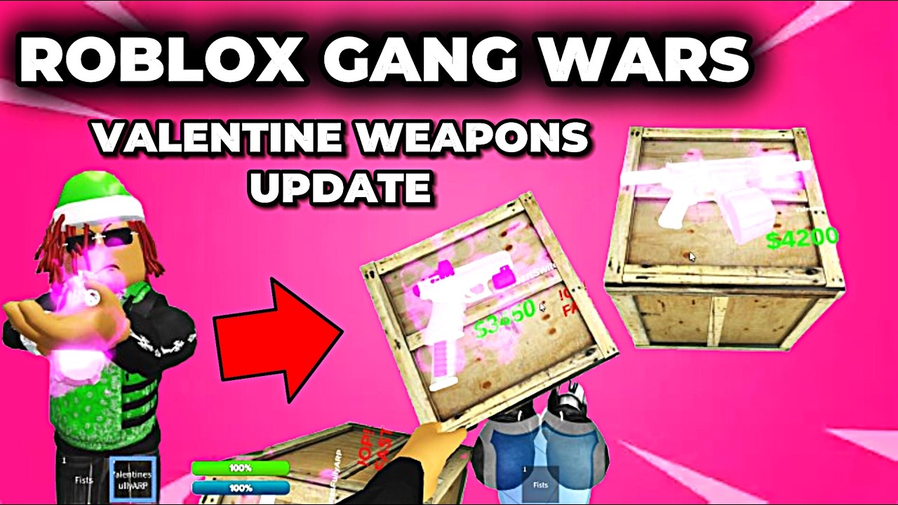 VALENTINE UPDATE IN ROBLOX GANG WARS...