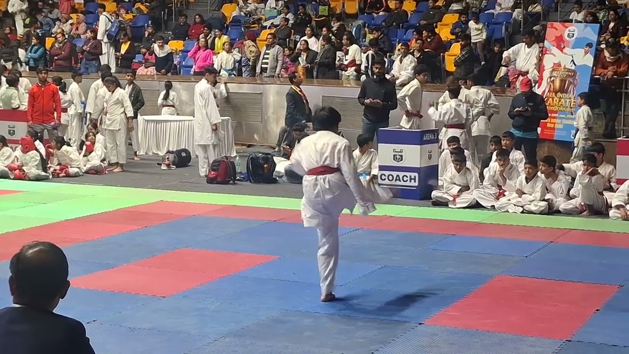 Ayushman Thakral's Katha Performance during the 3rd President Cup, 26 Jan' 26. Won silver medal. 