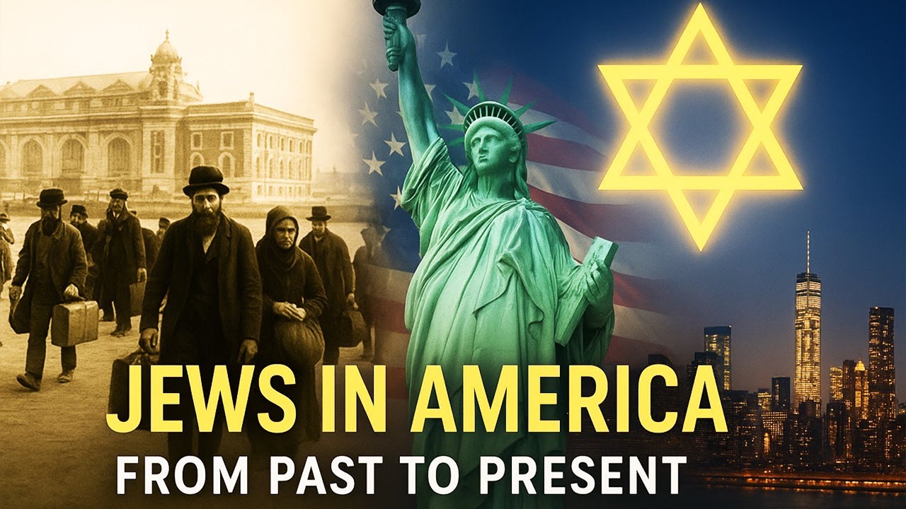 History of the Jews in the United States 🇺🇸✡️ | From Early Settlers to Modern America