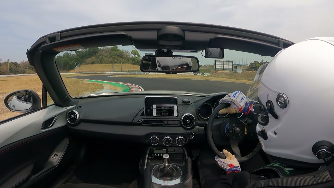 鈴鹿南コース　NDロードスター　56.60秒