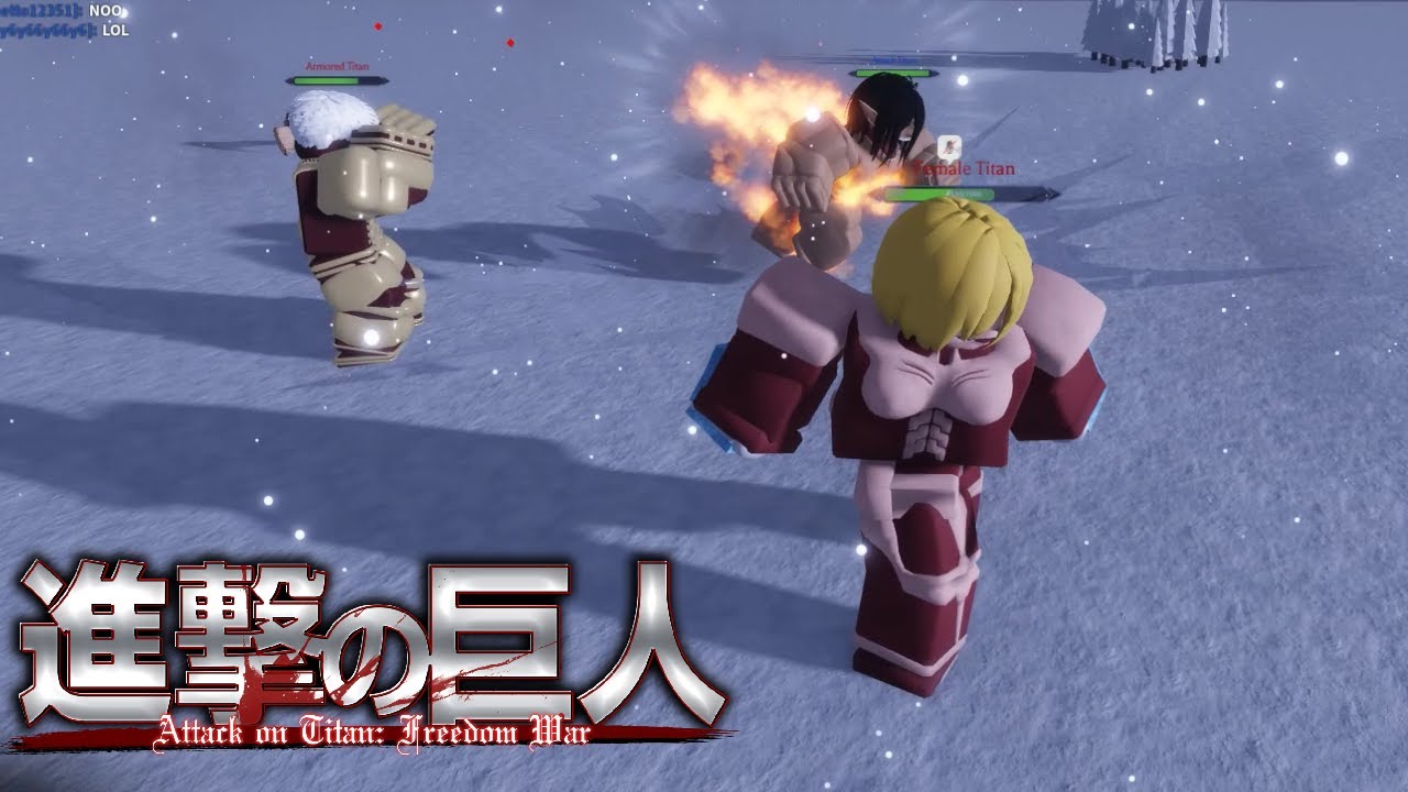Double Trouble - Attack On Titan Freedom War Stage 8-9 ( Roblox)