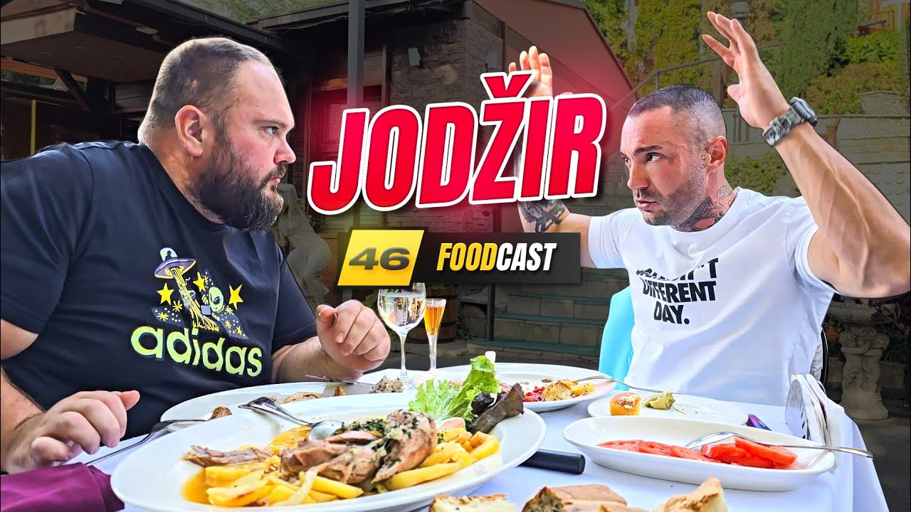 NEKAD CRNOGORAC sa VRELOG ASFALTA , SADA POPULARANI INFLUENSER sa BALKANA !!! FoodCast 46 - JODŽIR