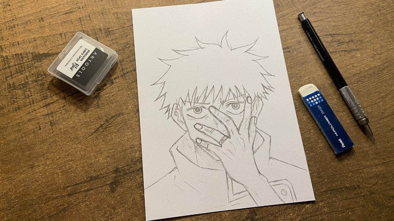 Como desenhar o Yuta | Tutotial
